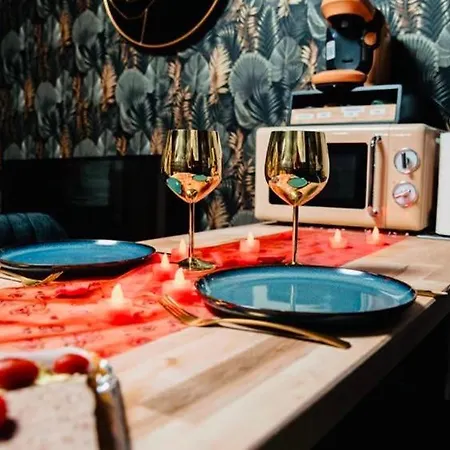 Loveroom 50 Nuances De Bulles Jacuzzi Et Sauna Privatif * Lens